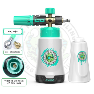 Bình Phun Bọt Tuyết Jiong WA – Phiên Bản Mới Tháo Nhanh Bình HDPE 1000ml Bọt Dày + Dùng Được Bình Mini