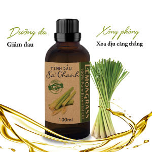 Tinh dầu sả/bạc hà/ xá xị/tràm/bưởi/quế nguyên chất 100ml giúp thơm phòng thư giãn khử mùi thanh lọc không khí tạo không gian tươi mát- sunstore17