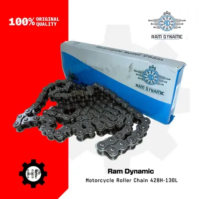Ram Dynamic Motorcycle Heavy Duty Roller Chain 428-120L/428H-120L/428-130L