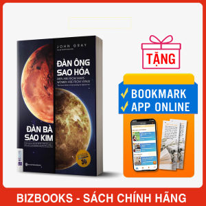 Sách Đàn Ông Sao Hỏa Đàn Bà Sao Kim - Thấu Hiểu Phụ Nữ Đàn Ông Hay Giữ Hạnh Phúc Gia Đình Tình Yêu