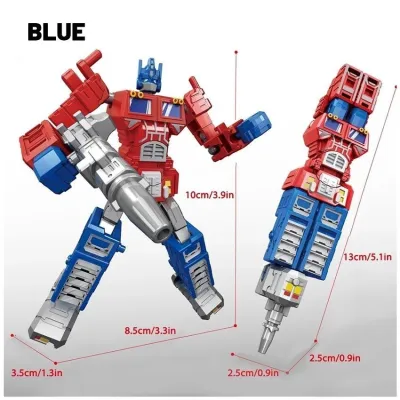 Deformation Toy Ballpoint Pen Robot Action Figure Pen Kid Student School Stationery Writing Supplies