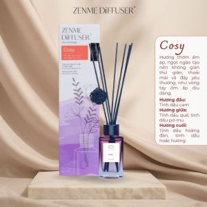 [BST Đủ mùi hương] Tinh Dầu Tán Hương Thơm Phòng Phiên Bản Premium ZENME Premium Diffuser 80ml