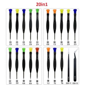 Bộ vít 20in1 mở điện tử điện thoại máy tính đồ chơi trẻ em