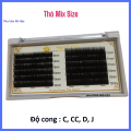 Mi Thỏ Mix Size Siêu Mềm,Siêu Mịn,Hộp Lông Thỏ Mix Size 8-13mm, Dày 0.03mm Tự Nhiên Như Mi Thật, Mi Lông Thỏ Nối CLASSIC,Thiết Kế,Chập Sợi, Volume_Tạo Fan_Phụ Liệu Mi Hậu. 