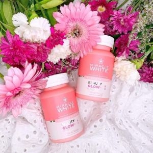 Miracle White GLOW Glutathione 30s - 800mg per capsule with Vitamin C