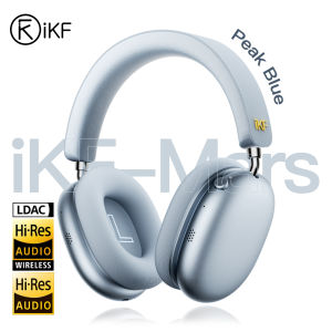 IKF Mars ลำโพงหูฟังบลูทูธไร้สาย Quad-Speaker ขนาด40มม. + 20มม. 58dB ระบบตัดเสียงรบกวนแบบแอกทีฟแบบปรับได้ LDAC ความละเอียด360 ° ตามพื้นที่แบตเตอรี่140H ความหน่วงต่ำ30Ms การเชื่อมต่ออุปกรณ์คู่