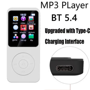 【จัดส่งภายใน 24 ชั่วโมง】เครื่องเล่น MP4 MP3บลูทูธขนาดเล็ก JIDIMI พร้อมลำโพงในตัวสำหรับการบันทึกเล่นเพลงและฟังก์ชั่นเสียงดีไซน์กะทัดรัดพกพา