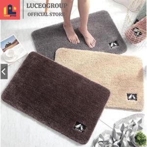 [Khổ 40*60CM] Combo 6 Thảm Lau Chân Nỉ - Thảm Chùi Chân Chống Trượt Thấm Hút Tốt - thảm lau chân lông cừu