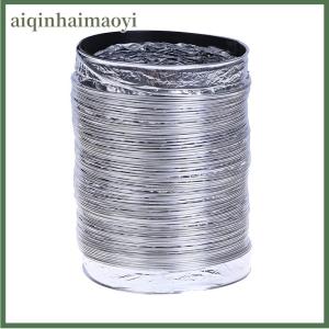 aiqinhaimaoyi 4inch Aluminum Ventilator Pipe Air Ventilation Hose Flexible Exhaust Duct 1.5M