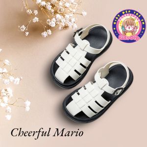 Giày cho bé sandal rọ Cheerful Mario QL-7711 trend 2023 trai gái 3-10 tuổi
