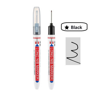 Mahabang Marker Pen Long Nib Marker 20mm Deep Hole Design Quick Dry Waterproof Ink School & Office