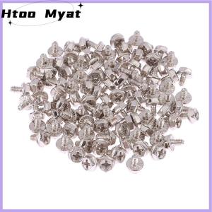 tantuoye 100pcs ฟัน HEX Computer PC Case ฮาร์ดดิสก์เมนบอร์ดติดตั้งสกรูสำหรับเมนบอร์ด PC Case CD-ROM Hard Disk