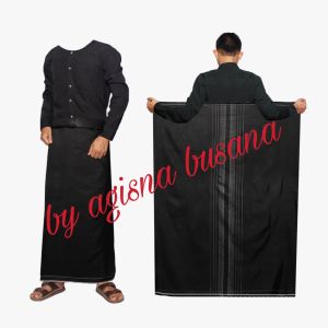 sarung dewasa polos tumpal warna