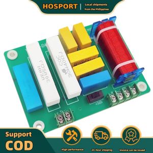 【HOSPORT】 400W 4-8 Ohms 2 Way Speaker Crossover Module Treble Bass DIY Speaker Filter DIY Home Audio Systems