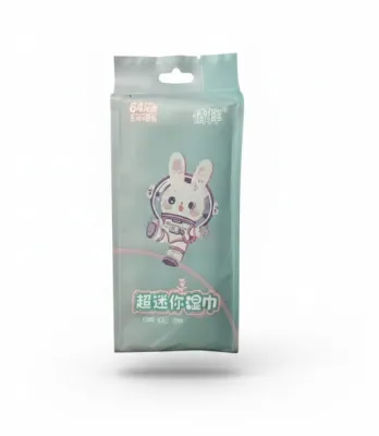 EACC - New Mini 8 in 1 Set Baby Wipes Mini Multipurpose wipe Easy to carry Outdoor Travel Size Baby Wet Wipes ( MULTICOLOR )