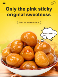 Stripfree Chestnut kernel chestnut kernel Natural 0 oil 0 sugar Healthy eating Sweet Centennial Tree Oil Chestnut Kernel Ready to eat Snacks Convenient storage