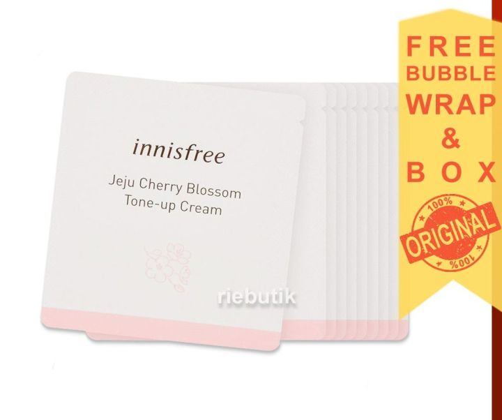 SAMPLE INNISFREE Jeju Cherry Blossom Tone-up Cream 1ml | Lazada Indonesia