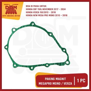 Paking Magnit Mega Pro Mono / Verza (PSP) Packing AJS Magnet Gasket Pak Kalter Kiri Honda CRF 150