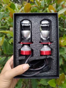 đèn pha V80 55w siêu sáng chân cắm h4 lắp ô tô xe máy
