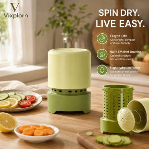 Vixplorn Manual Food Dehydrator Press Strainer Colander Fast Drain Basket For Fruits Veggies Yogurt
