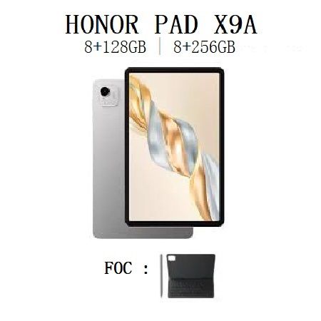 HONOR PAD X9A | GRAY | WIFI/LTE | 8GB RAM | 128GB/256GB ROM | 1 YEAR WARRANTY