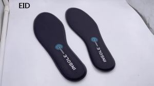 EiD 4D กีฬาพื้นรองเท้านุ่มแต่เพียงผู้เดียวหน่วยความจำโฟมการดูดซึม Shock ผู้ชายระงับกลิ่นกายดูดซับเหงื่อพื้นรองเท้าโค้งแบนเต็มแผ่นแผ่นส้นแผ่น