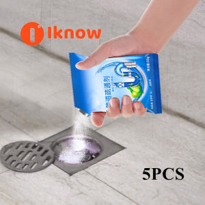 I know 5PCS Powerful Sink Drain Cleaners Pipe Dredging Agent Kitchen Toilet And Sewer blocking Clean Deodorant Dredge