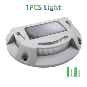 Ecily Đèn LED năng lượng mặt trời Vườn chống thấm ngoài trời boong đèn cầu thang năng lượng mặt trời Stud đường lái xe con đường bước đất Dock bãi cỏ chiếu sáng cảnh quan