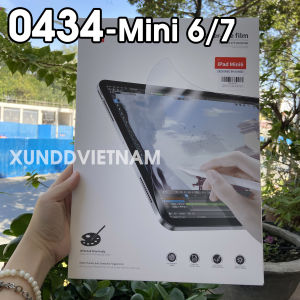 [Giao Hỏa Tốc] Miếng Dán Nhám XUNDD Paper-Like cho iPad Pro 11/13 (M4-2024)/ Pro 11/12.9 (M2-2022/M1-2021/2020/2018)/ Mini 7/6/ Air 11/13 (M3-2025/M2-2024)/Air 5/4/3/2/1/ Gen 11/ Gen 10/ 10.2/ 9.7/ 10.5