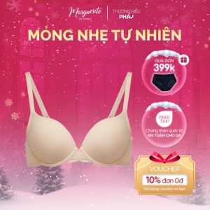 [Có cup C] Áo lót nữ mút mỏng nhẹ có gọng thoải mái cho V1 vừa/lớn bản lưng vừa chuẩn OEKO-TEX | CORÈLE 30151-1