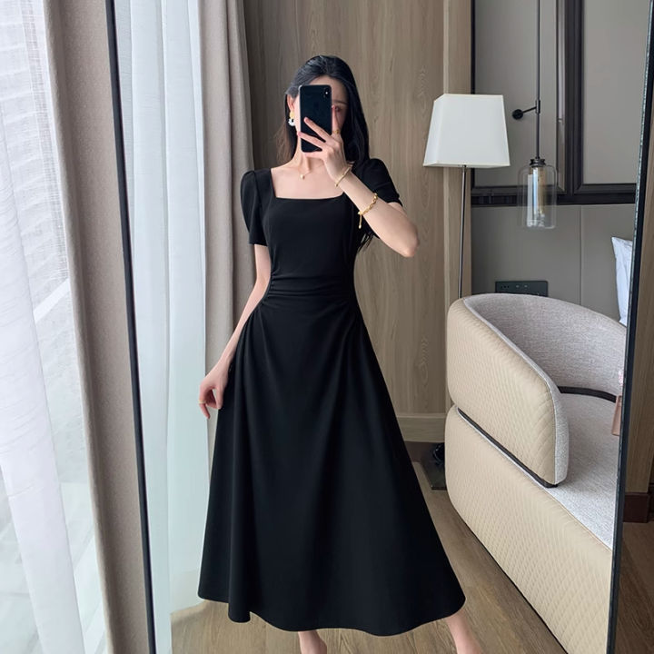 korean fitted dress women korean style loose fitted short sleeve dress