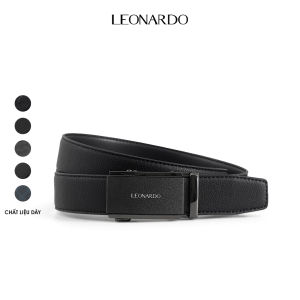 Leonardo Thắt Lưng Nam Quickfit Sean Khóa Tự Động Thông Minh Da Microfiber Cao Cấp Không Đục Lỗ