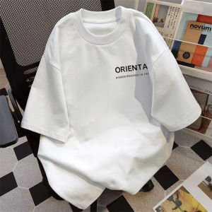 (พร้อมส่ง) T-shirt Black White เสื้อยืด Oversize ขาว ดำ วินเทจ คอกลม ชาย ญิง Cotton 100 %  C1068