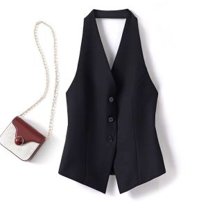 IELGY Womens Korean-style Fashionable Sleeveless Top