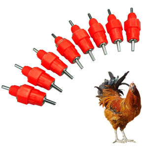 CHICKEN AUTOMATIC RED NIPPLE DRINKERS (50pcs)