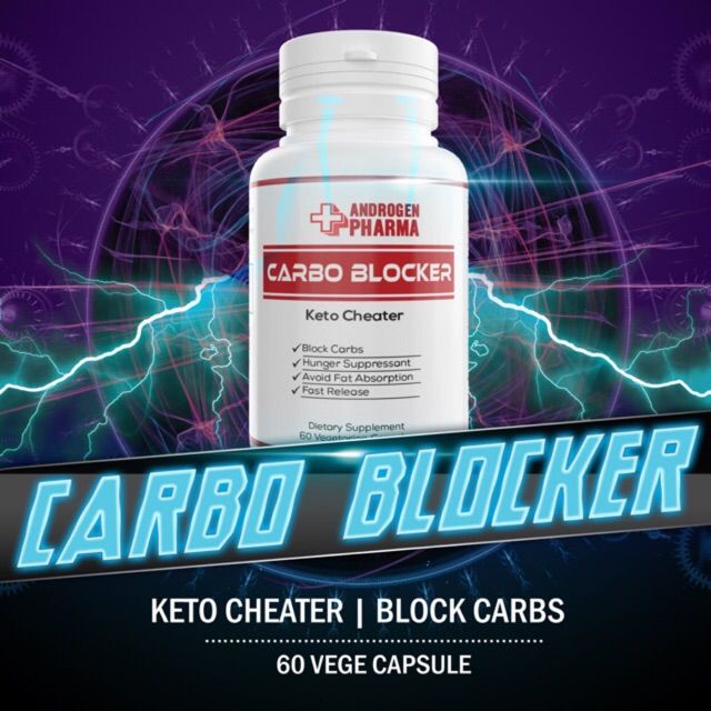 Carbo Blocker (Keto Cheater) by Androgen Pharma 60 capsules Helps