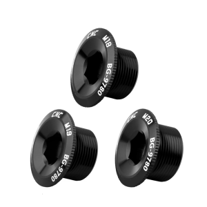 Xe đạp quây nắp vặn núi cái quay tay xe đạp sửa chữa bu lông Hợp kim nhôm crankset Bìa vít cho Crank bu lông mũ