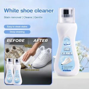 X-Clean Shoe Cleaner for White Shoes with Brush Head Sneaker Stains Cleaner for Shoe Care