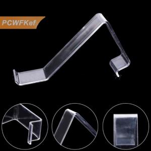 【PCWFKef】 ชั้นวางรองเท้าพลาสติกใสสำหรับวางรองเท้าทนทานต่อการสึกหรอพื้นผิวแบบโปร่งใส