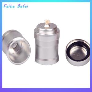 [Feibe Befei] Đèn cồn mini cầm tay bằng kim loại thiết bị phòng thí nghiệm sưởi ấm cắm trại cho du lịch ngoài trời không cần đi bộ đường dài bếp cồn chất lỏng sinh tồn