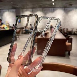 Clear Thick Shockproof Phase Jelly Soft Case Compatible for Samsung A11 A12 A13 A14 A15 A16 A17 A20S A21S A22 A23 A24 A25 A26 A27 A32 A33 A34 A35 A36 A37 A51 A52 A53 A54 A55 A56 A57 A70 A71 A72 A73
