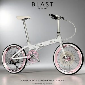 🐈Foldable Bicycle Fnhon Blast 22” 𝗟𝗶𝗴𝗵𝘁𝘄𝗲𝗶𝗴𝗵𝘁 9 Gears Shimano Litepro 𝗠𝗥𝗧/𝗕𝘂𝘀-𝗙𝗿𝗶𝗲𝗻𝗱𝗹𝘆 Folding 𝗙𝗿𝗲𝗲𝗯𝗶𝗲s Foldable Foldie Bike Litepro Handle Bar 451 20 inch Soft Pink White Crius Master Dahon Birdy Kosda 3sixty #sgfoldies