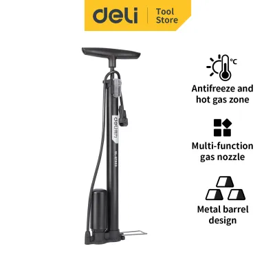 Deli Air Pump/Pompa Angin Ban Sepeda Manual Φ38 x 500 DL-QT00X /Alat Perkakas