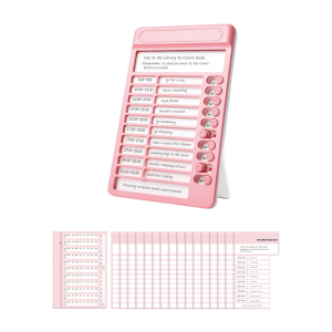 Reusable Progress Tracking Board Daily Plan and Time Management Board For Kids And Adults To Organize Daily Tasks