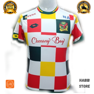 Clearance Stock] Adult Kedah AWAY WHITE Jersey 2019/2020 Lazada