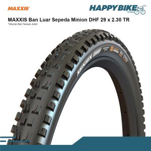 MAXXIS Ban Luar Sepeda MTB Minion DHF 29 x 2.30 TR Bicycle Outer Tires Ban Sepeda Gunung