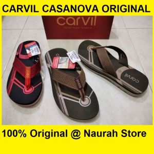 Sendal Carvil Casanova Cavanda Marine Sandal Jepit Pria Casual Bahan Premium Elastis Anti Slip