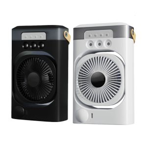 Small Desktop Air Conditioning Rechargeable Air Cooling Machine 3 Speeds Great for Home Office Dormitory Own Cooling