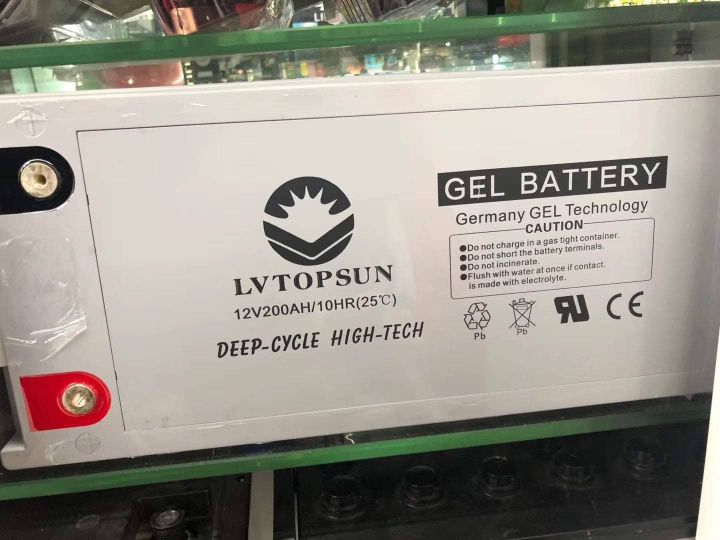 Lvtopsun Ah V Gel Type Battery Lazada Ph