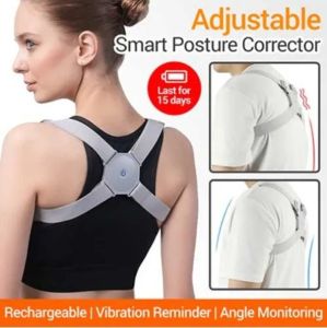 **HOT SELLING** Smart Posture Corrector for Adults and Kids Universal Sensor Posture Corrector Intelligent Posture Reminder Vibrate to Improve Posture Slouch Humpback Brace for Women and Men Pembetul Postur Pintar untuk Dewasa dan Kanak-kanak 智能矫正带